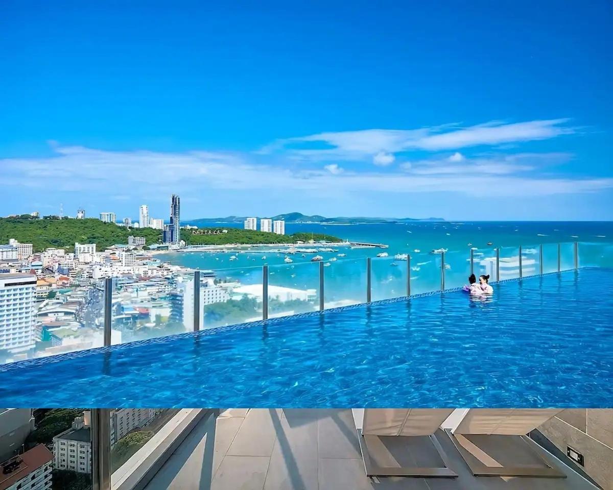 Best Location In Pattaya, Sky Pool & Infinity Edge Esterno foto