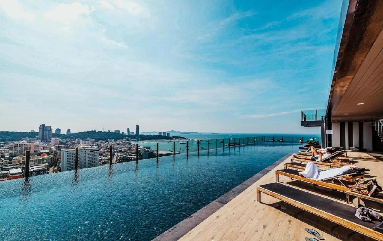 Best Location In Pattaya, Sky Pool & Infinity Edge Esterno foto