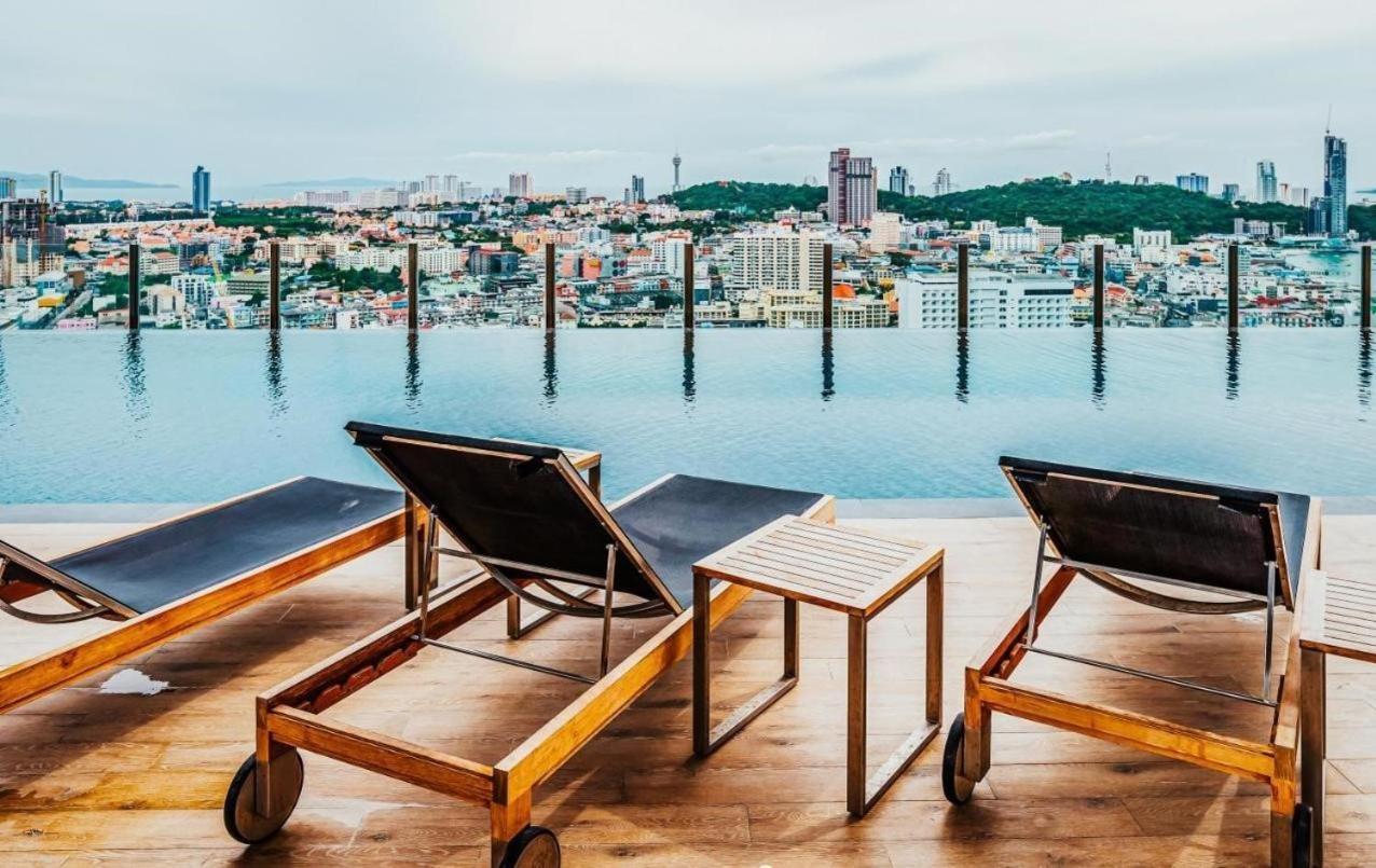 Best Location In Pattaya, Sky Pool & Infinity Edge Esterno foto